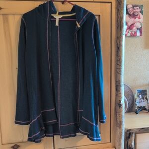 Matilda Jane Navy Blue Open Front Jacket